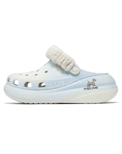 Классические теплые сабо унисекс светло-голубые Crocs