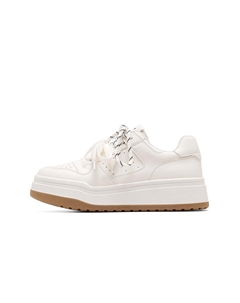 Низкие женские кроссовки, Beige C°banner