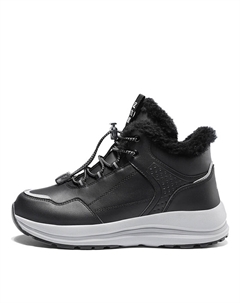 Зимние ботинки унисекс, черные/бордовые Zuliz