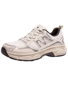 Нескользящие и дышащие низкие повседневные туфли для женщин, Beige White Brown Camel