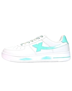 Кроссовки Air Force One с амортизацией, износостойкие, низкие, для скейтбординга, унисекс, голубые Xtep