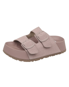 Тапочки-слайды женские, устойчивые к истиранию, розовые Tafn