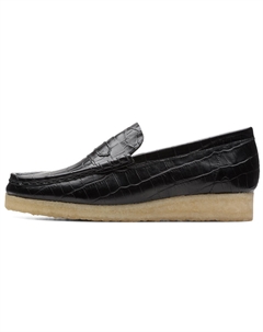 Лоферы Originals женские черные Clarks