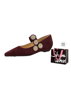 Туфли Мэри Джейн женские, Ancora Red+Shopping Bag Bigtree