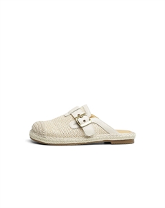 Женские сандалии с закрытым носком, устойчивые к истиранию и скольжению, Beige Red dragonfly