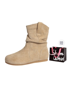 Ботильоны женские, Apricot+Shopping Bag Bigtree