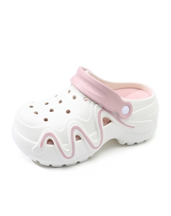 Сабо женские, White Pink Tafn