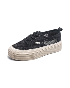 Летняя женская модная повседневная обувь. Удобные и дышащие низкие туфли на плоской подошве, Apricot Red dragonfly