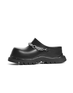 Женские сандалии с закрытым носком, устойчивые к истиранию и резиновой подошве, Black Red dragonfly