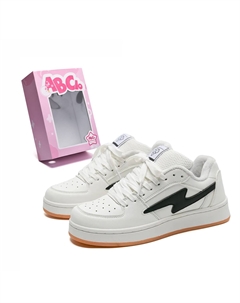 Нескользящие и износостойкие низкие кроссовки для скейтбординга унисекс, Ecru (Fleece-Lined) Abcio