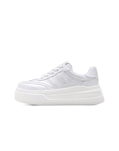 Низкие женские кроссовки, Beige Silver C°banner