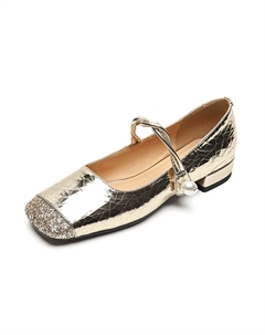 Повседневные туфли 2,5 см женские, Gold Echo&yolo