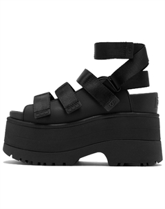 Сандалии на платформе GoldenRise, черные, женские Ugg