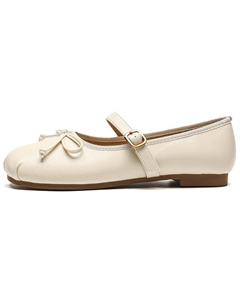 Туфли Мэри Джейн женские абрикосового цвета, Apricot Weishibangwei