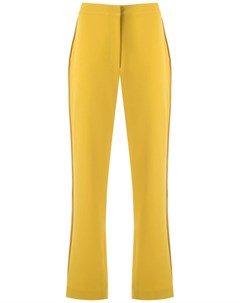 Mara mac прямые брюки с лампасами 36 желтый Mara mac