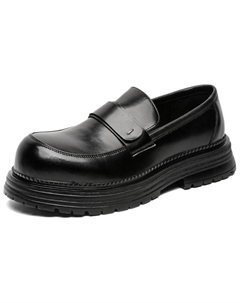 Лоферы мужские черные Weishibangwei