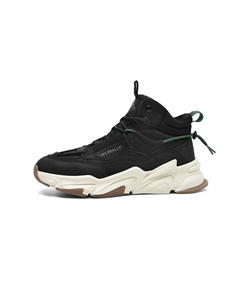 Нескользящие высокие повседневные туфли для мужчин, Black Hla