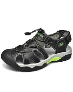 Сандалии Cushioning Lightweight Slip Resistant River Trekking Shoes Men's Black Binary