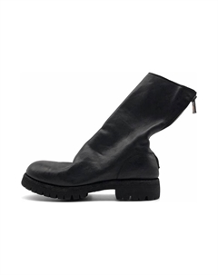 Ботильоны мужские черные Guidi