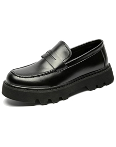 Лоферы мужские черные Weishibangwei