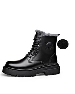 Ботильоны мужские черные Xiaotoulang