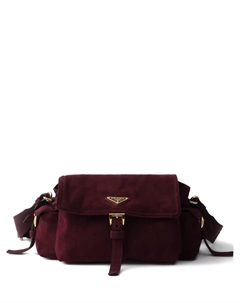 Сумка на плечо Explore среднего размера, синий Prada