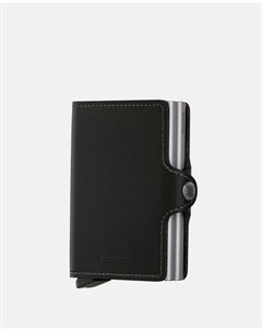 Кожаная визитница, черный Secrid