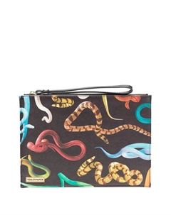 Несессер с принтом, черный Seletti