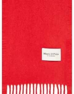 Шарф с бахромой, красный Marc o'polo