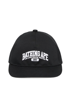 Кепка с вышитым логотипом, черный A bathing ape®