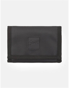 Кошелек из искусственной кожи черного цвета Pull & bear