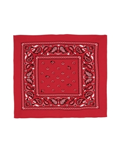 Платок с принтом, красный Barrie