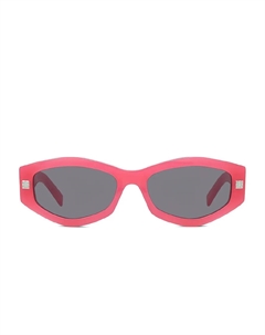 Солнцезащитные очки в прямоугольной оправе, красный Givenchy