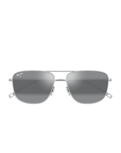 Солнцезащитные очки Mikioi, серебряный Maui jim