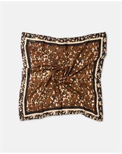 Платок с принтом в виде пятен, коричневый Tintoretto