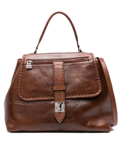 Сумка на плечо Liza с верхней ручкой, коричневый Ermanno scervino