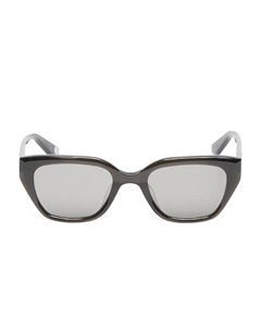 Солнцезащитные очки в геометрической оправе, украшенные звездами, серый A bathing ape®