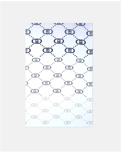 Стильный шарф с логотипом и градиентом, светло-голубой Liu jo