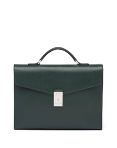 Портфель Warwick, зеленый Church's