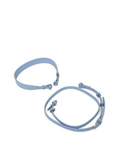 Текстурированная сумка через плечо, синий Liu jo