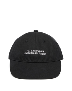 Бейсболка с вышитым слоганом, черный A bathing ape®