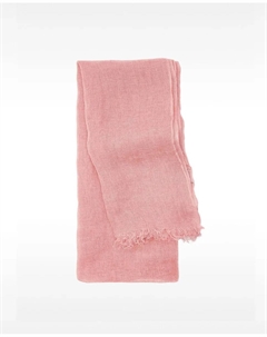 Платок 100% лён гладкий, розовый Parfois