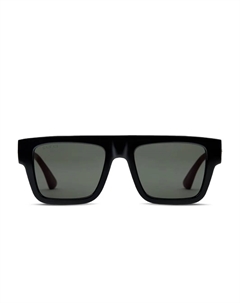 Солнцезащитные очки в полоску, черный Gucci eyewear