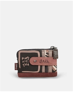 Парижский кошелёк и визитница среднего размера, многоцветный Anekke