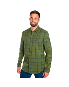 Мужская рубашка Zernez, темно-зеленый Trangoworld