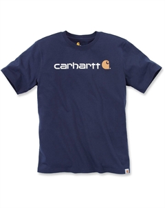 Футболка EMEA Core Logo Workwear Short Sleeve T-Shirt, темно-синий Carhartt