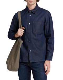 Джинсовая твиловая рубашка, цвет Rinsed Indigo Theory