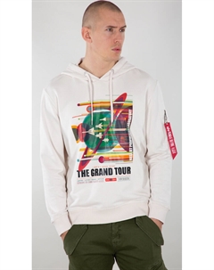 Худи NASA Grand Tour Hoodie, кремовый Alpha industries