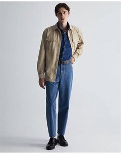 Выстиранная рубашка, бежевый Сфера