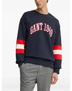 Толстовка с вышитым логотипом, синий Gant